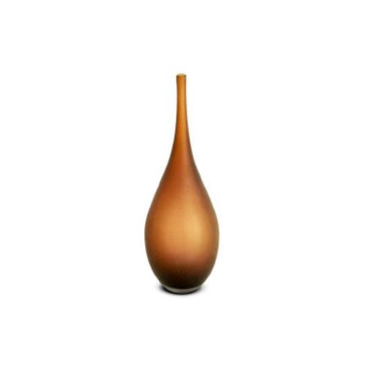 Vaso em Vidro Dourado