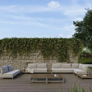 Sofá para área externa modular - Beira-mar