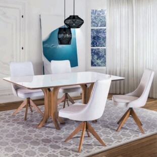 Cadeira Assis Giratória Sem Costura 