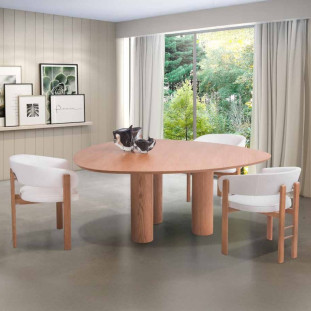 Mesa de Jantar Chicago Triangular