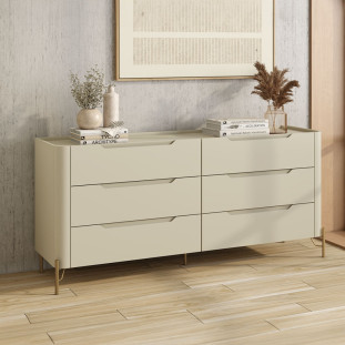 Cômoda Bend 6 Gavetas