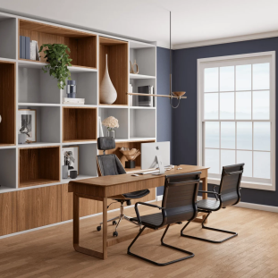 Cadeira Saarinen Black Fixa 