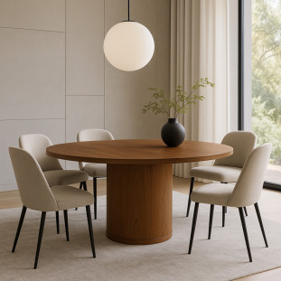 Mesa de Jantar Redonda Ficus