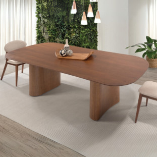 Mesa de Jantar Madeira Wave