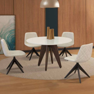 Mesa de Jantar Maranello Redonda 