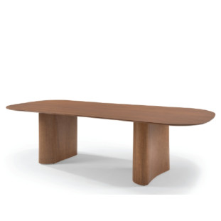 Mesa de Jantar Madeira Wave