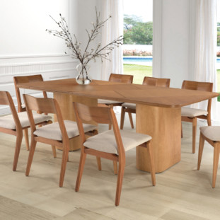 Mesa de Jantar Retangular Combinari