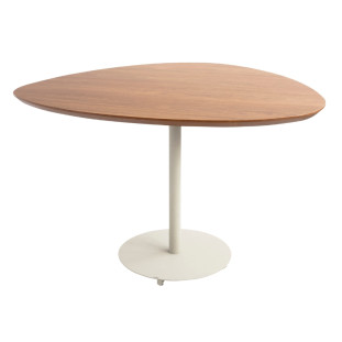 Mesa de Jantar Pés de Aço Orgânica