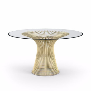 Mesa de Jantar Vidro Redonda Sardenha