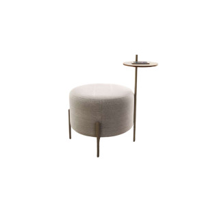 Puff Orion com mesa de apoio