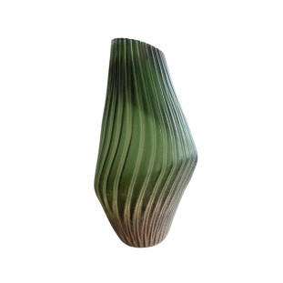 Vaso em Vidro Jateado 2
