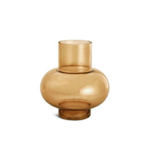 Vaso em Vidro Ambar